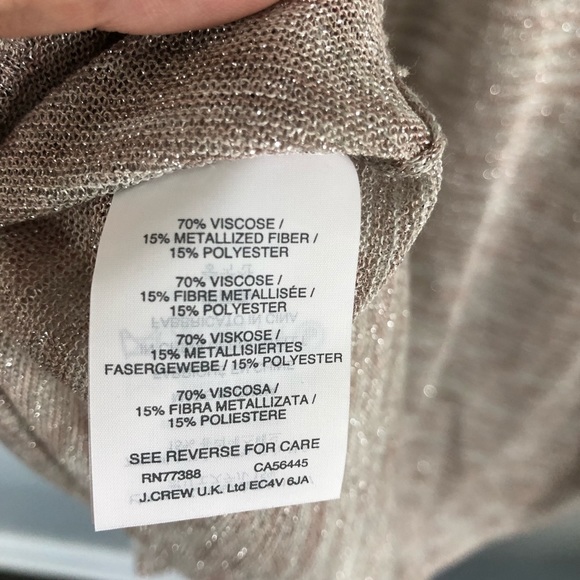 J. Crew Space Dyed V-Neck Cardigan - Picture 6 of 7